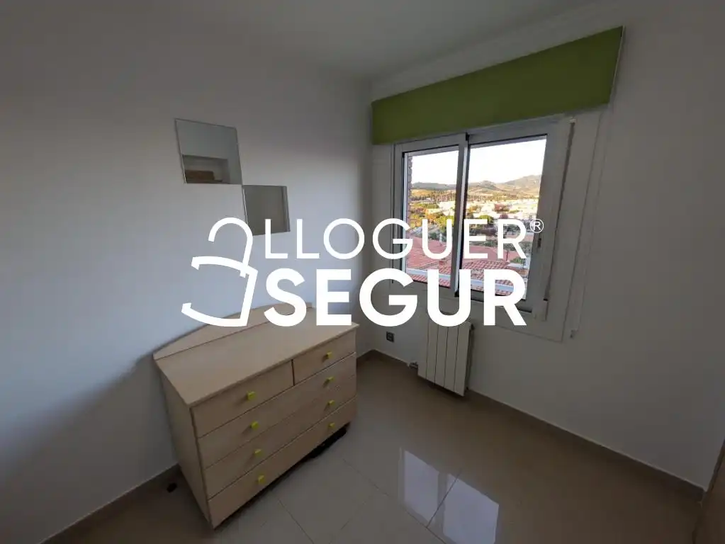 Schlafzimmer von Wohnung zur Miete in Montgat mit Klimaanlage, Heizung und Terrasse