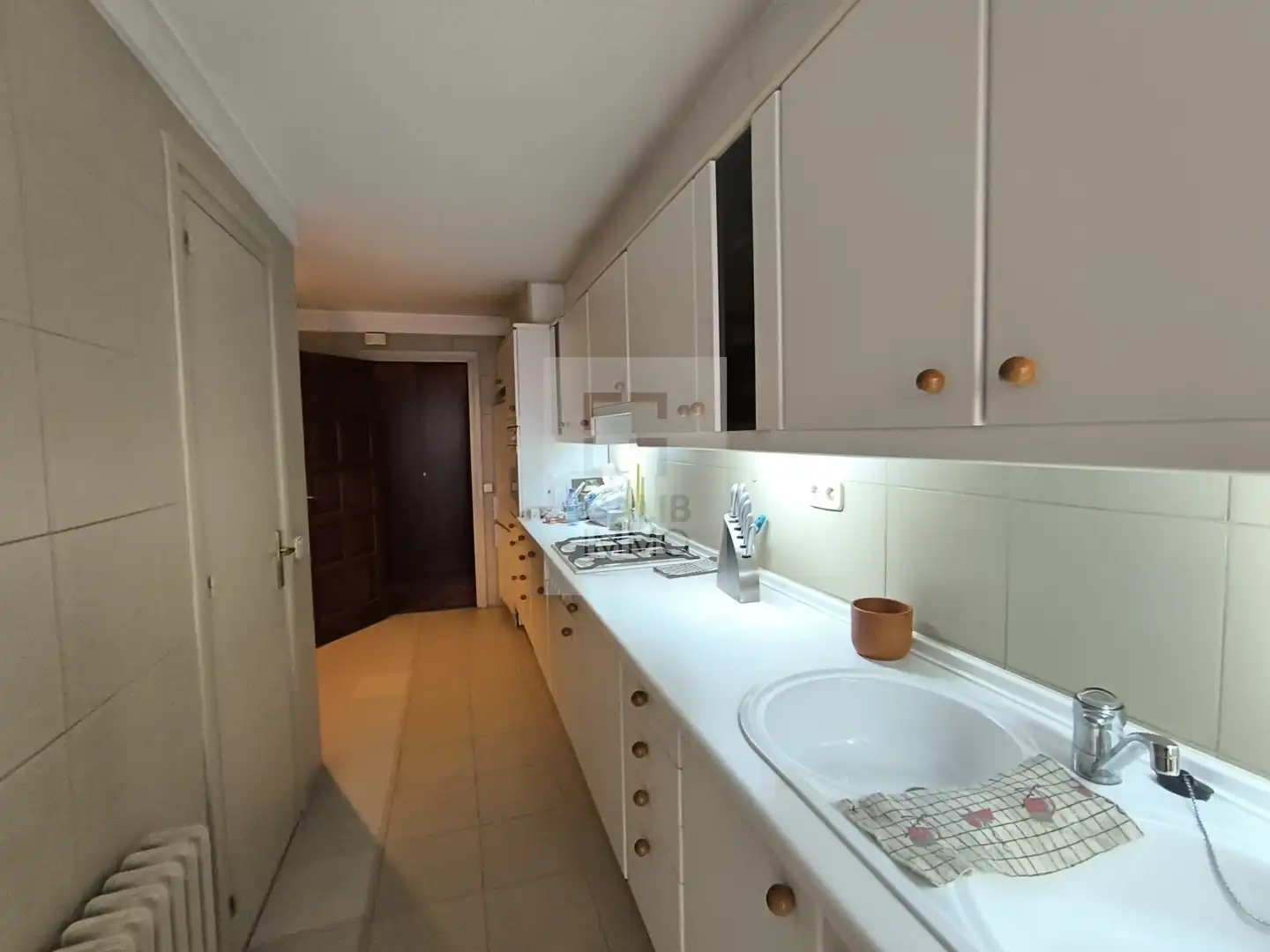 Kitchen of Flat for sale in Figueres  with Air Conditioner and Heating