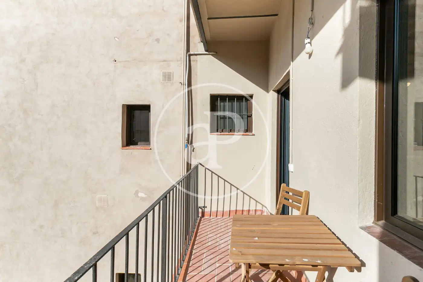 Balcony of Flat for sale in Barcelona  with Air Conditioner, Heating and Terrace