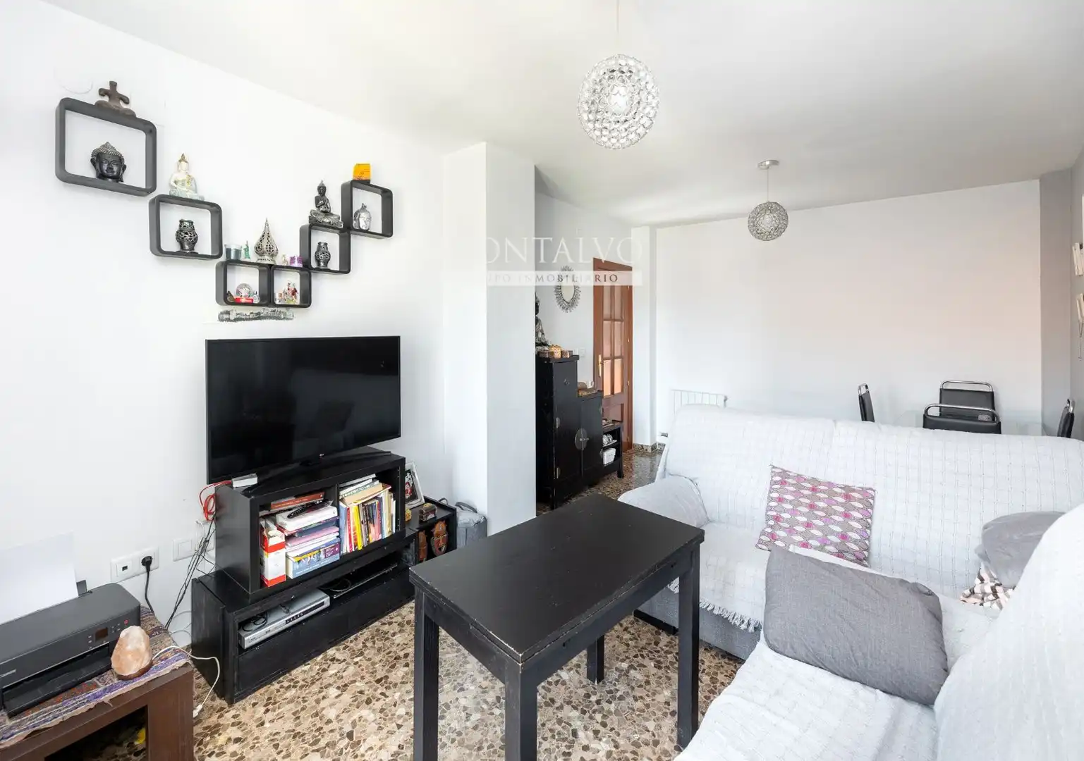 Wohnzimmer von Wohnung zum Verkauf in Maracena mit Klimaanlage und Heizung