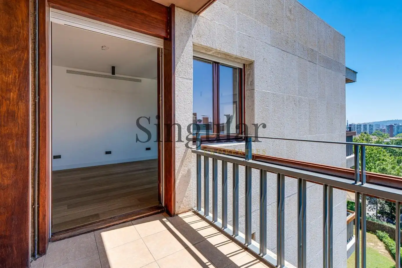 Terraza de Piso de alquiler en Barcelona con Calefacción, Jardín privado y Terraza