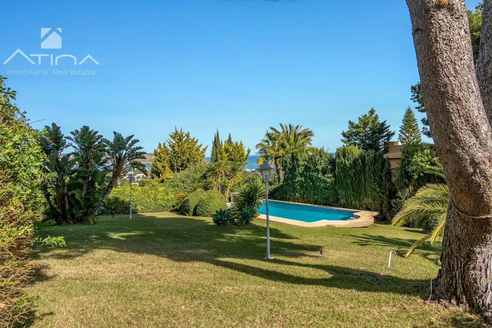 Jardín de Casa o chalet en venta en Jávea / Xàbia con Jardín privado, Terraza y Piscina