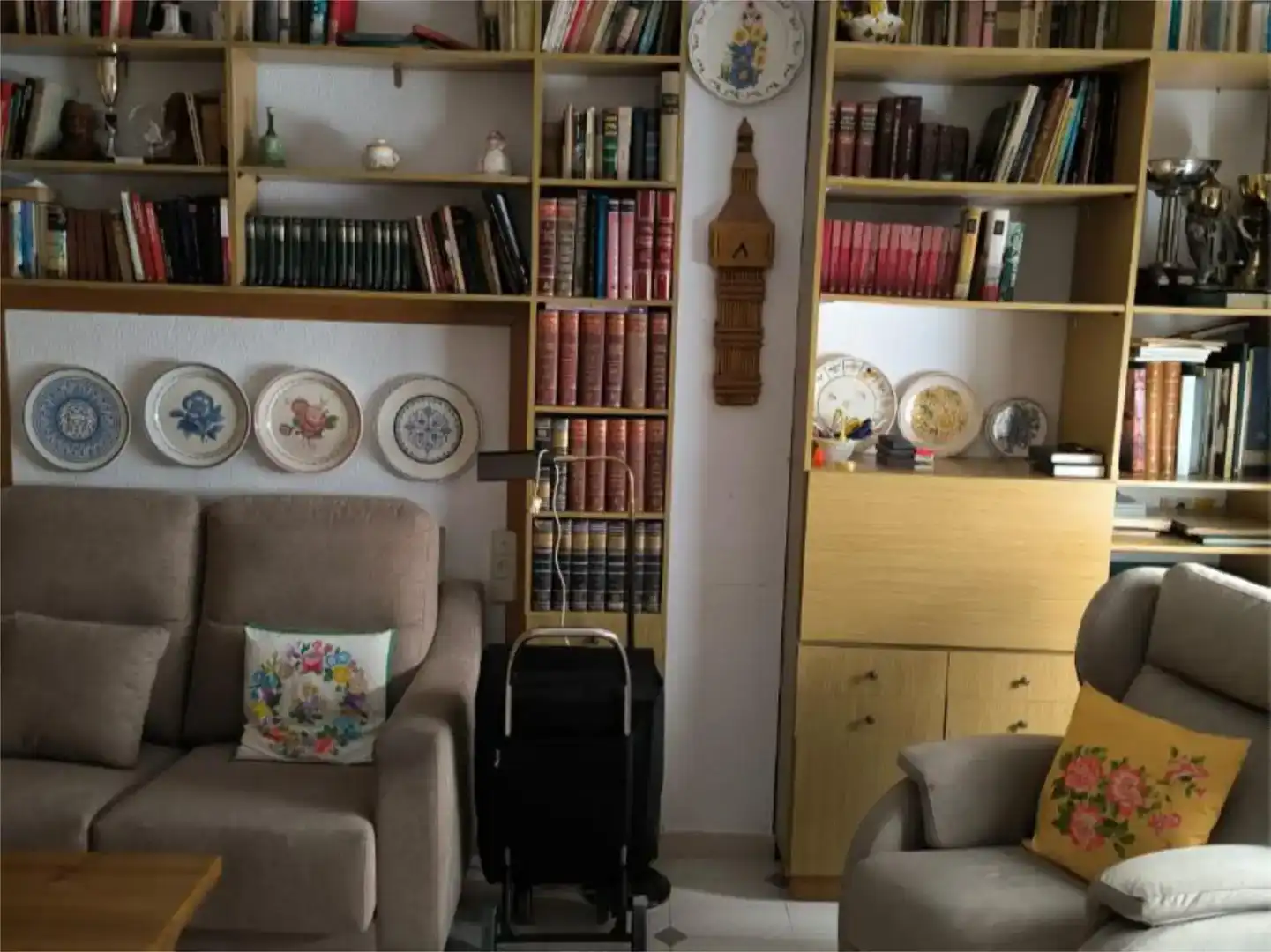 Sala de estar de Piso en venta en Benicarló con Aire acondicionado y Balcón