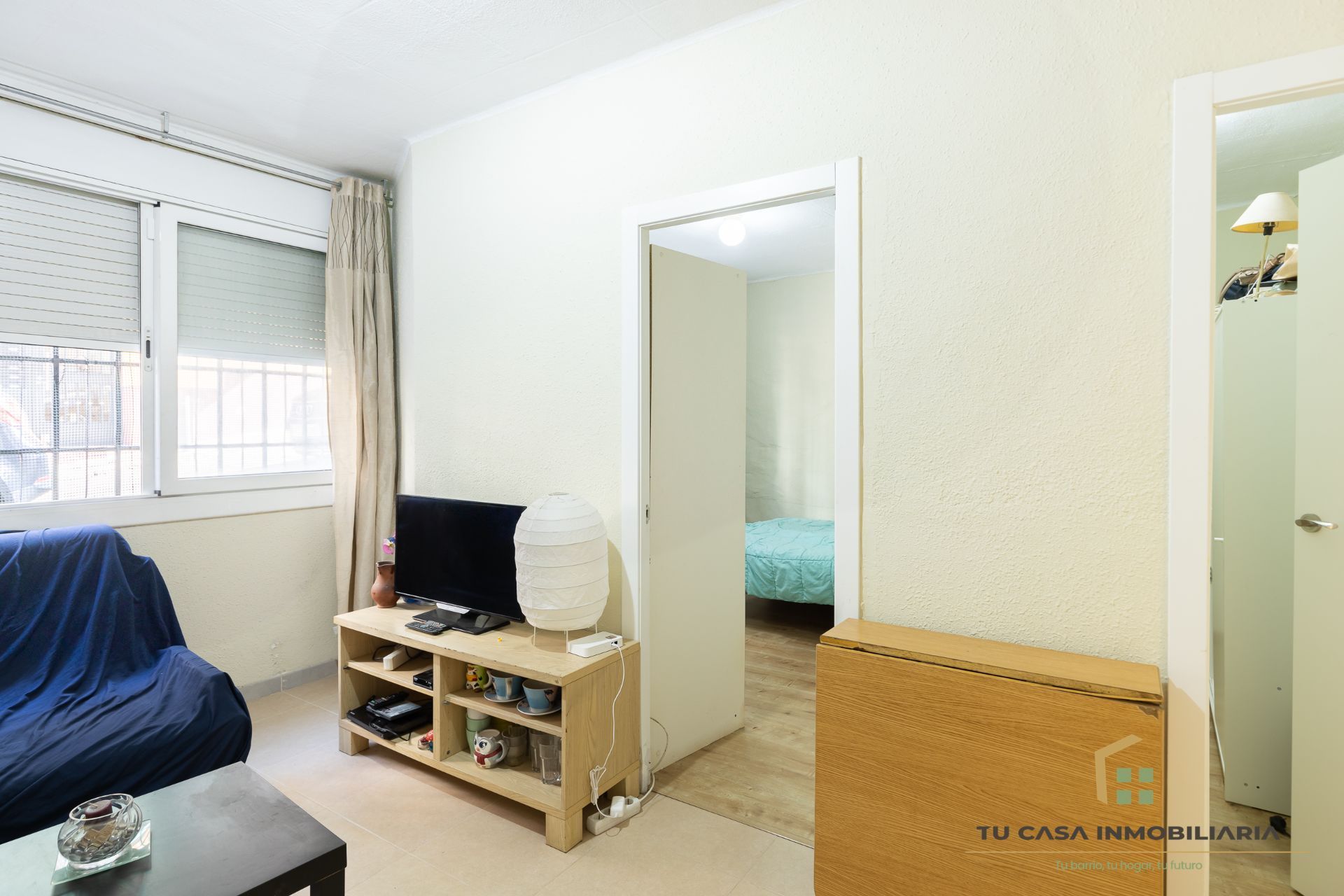 Bedroom of Flat for sale in Badalona  with Heating and Furnished