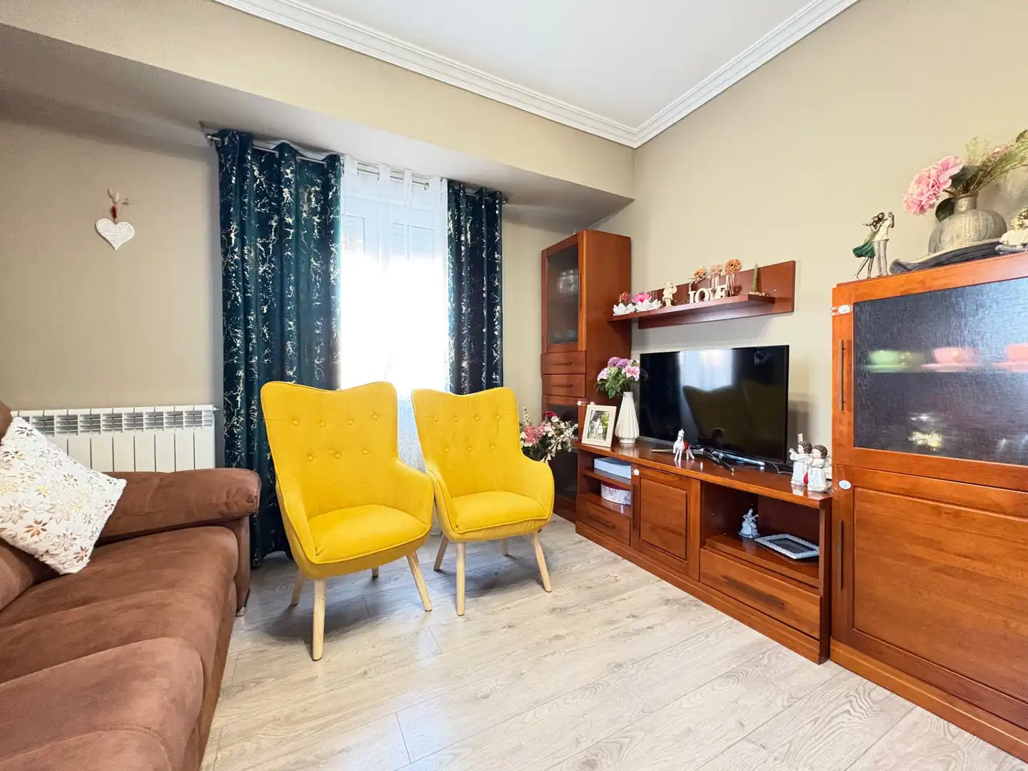 Sala de estar de Piso en venta en Arnedo con Calefacción, Trastero y Amueblado