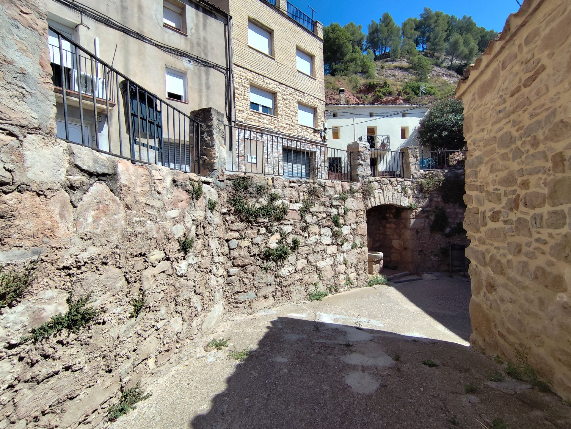 Vista exterior de Finca rústica de lloguer en Jorba amb Terrassa, Traster i Forn