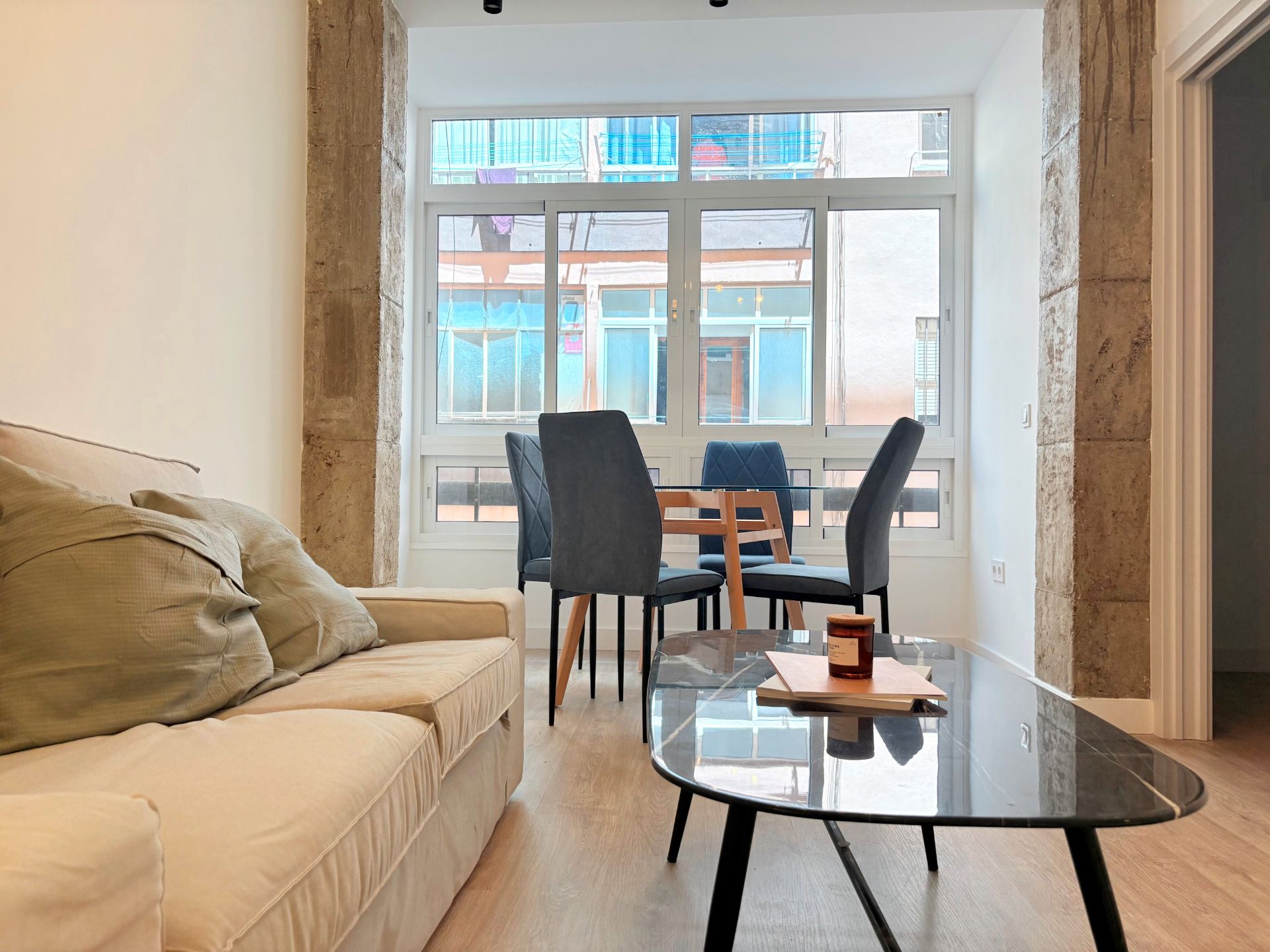 Living room of Flat for sale in Málaga Capital  with Air Conditioner, Heating and Internet