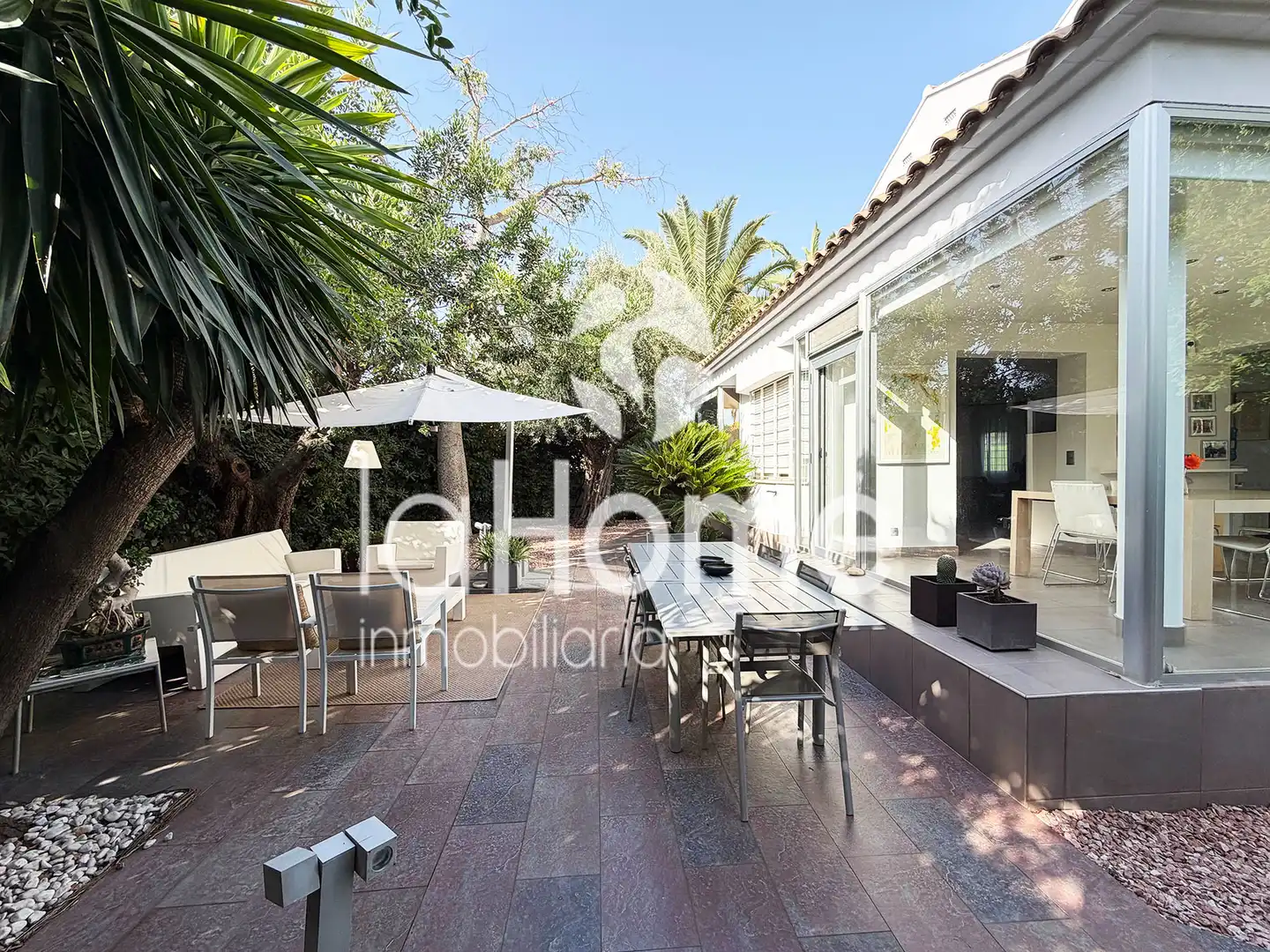Terrassa de Casa o xalet en venda en L'Eliana amb Aire condicionat, Calefacció i Jardí privat