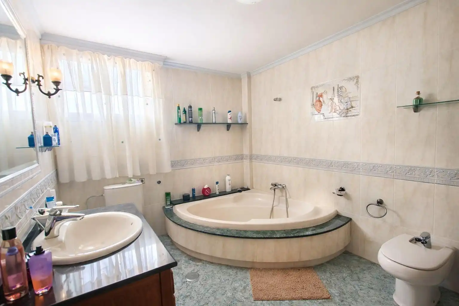 Bathroom of Houses for sale in Güevéjar  with Private garden, Terrace and Storage room