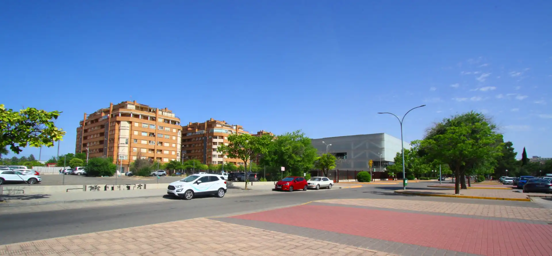 Vista exterior de Piso en venta en Albacete con Calefacción, Parquet y Amueblado