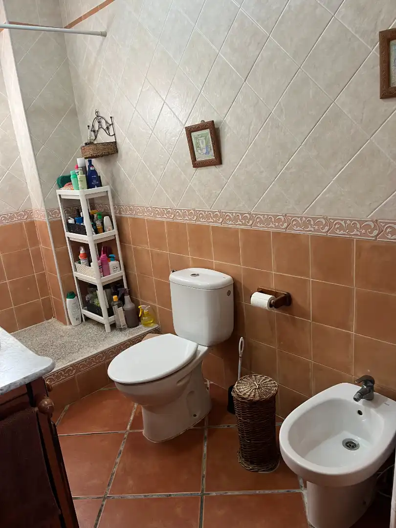 Baño de Finca rústica en venta en Cártama con Aire acondicionado, Terraza y Amueblado