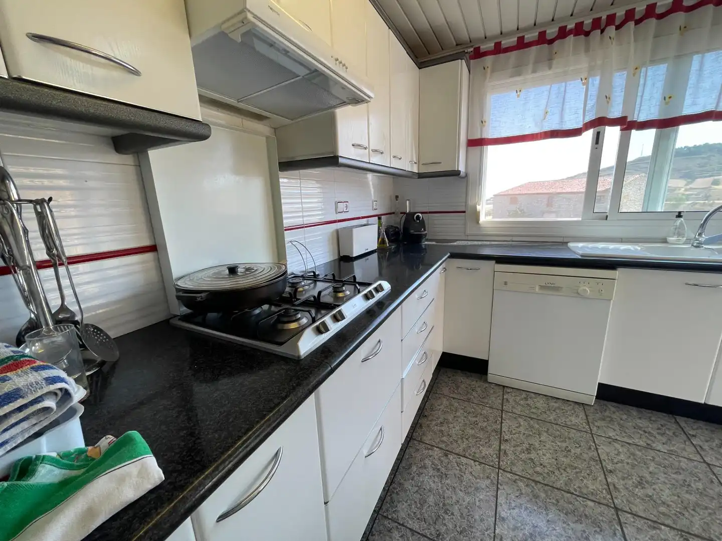 Cocina de Casa o chalet en venta en Calaf con Calefacción, Jardín privado y Parquet