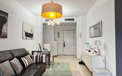 Living room of Flat for sale in  Sevilla Capital