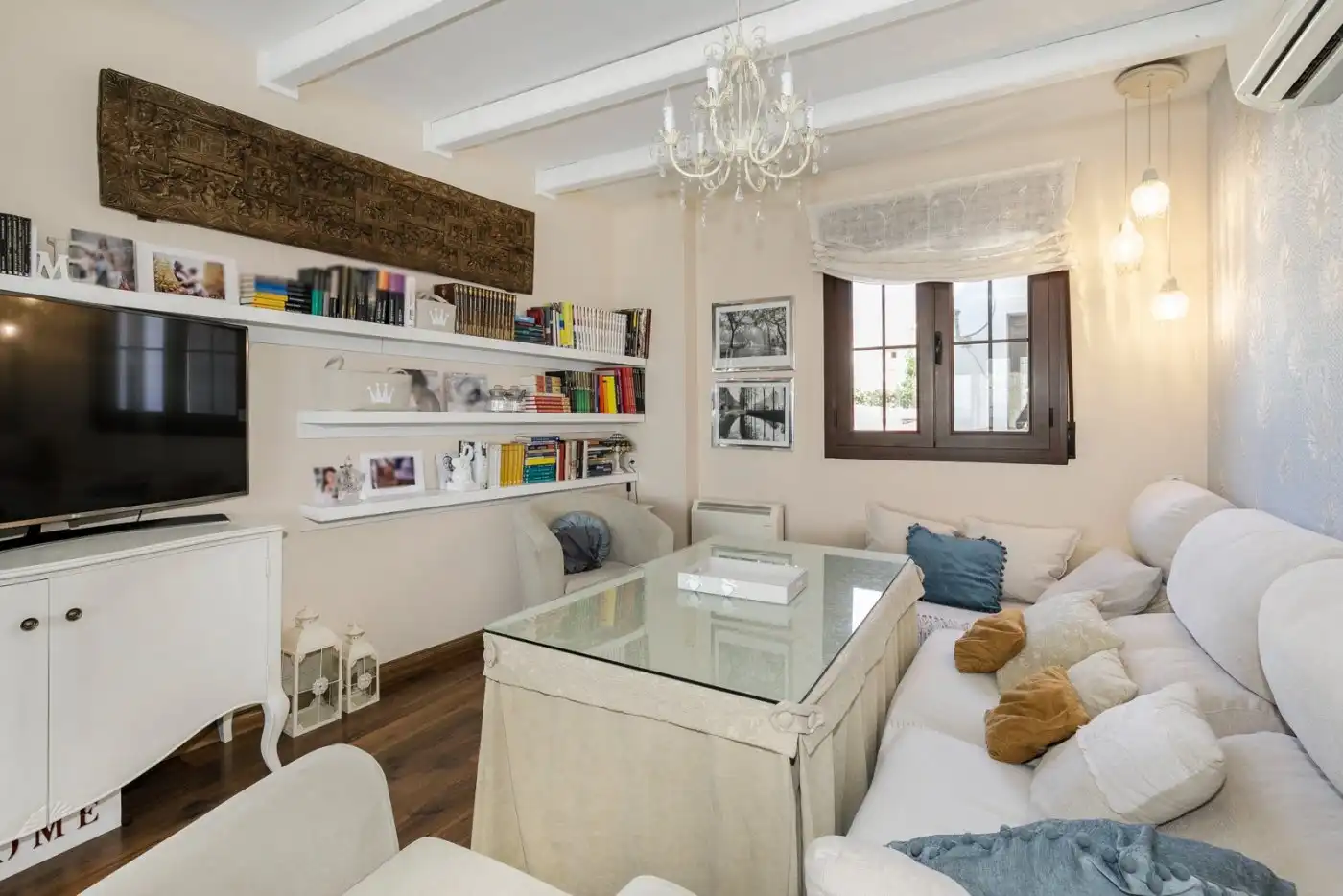 Living room of Flat for sale in Íllora  with Heating and Furnished