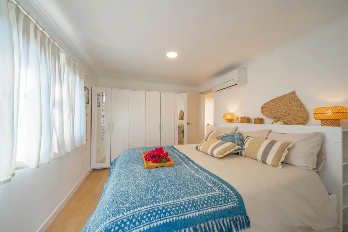 Bedroom of Flat for sale in Jávea / Xàbia  with Air Conditioner, Heating and Storage room