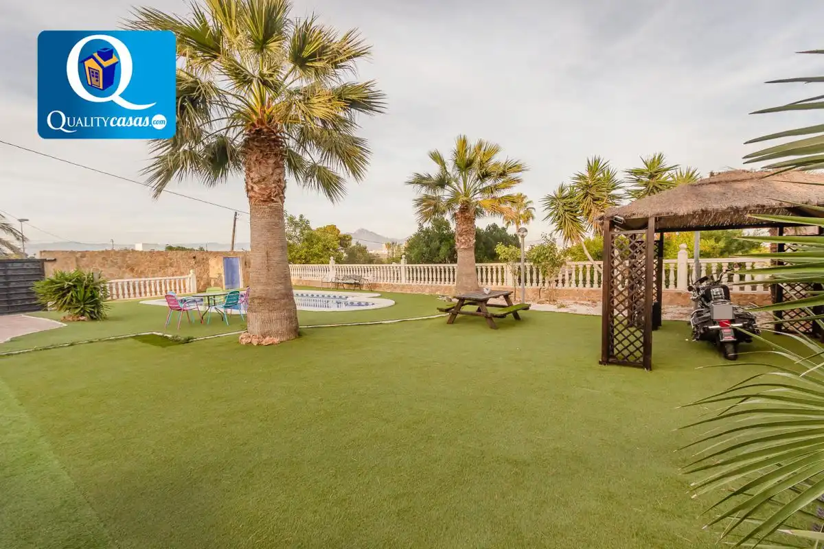 Piscina de Casa o chalet en venta en Mutxamel con Aire acondicionado, Calefacción y Terraza
