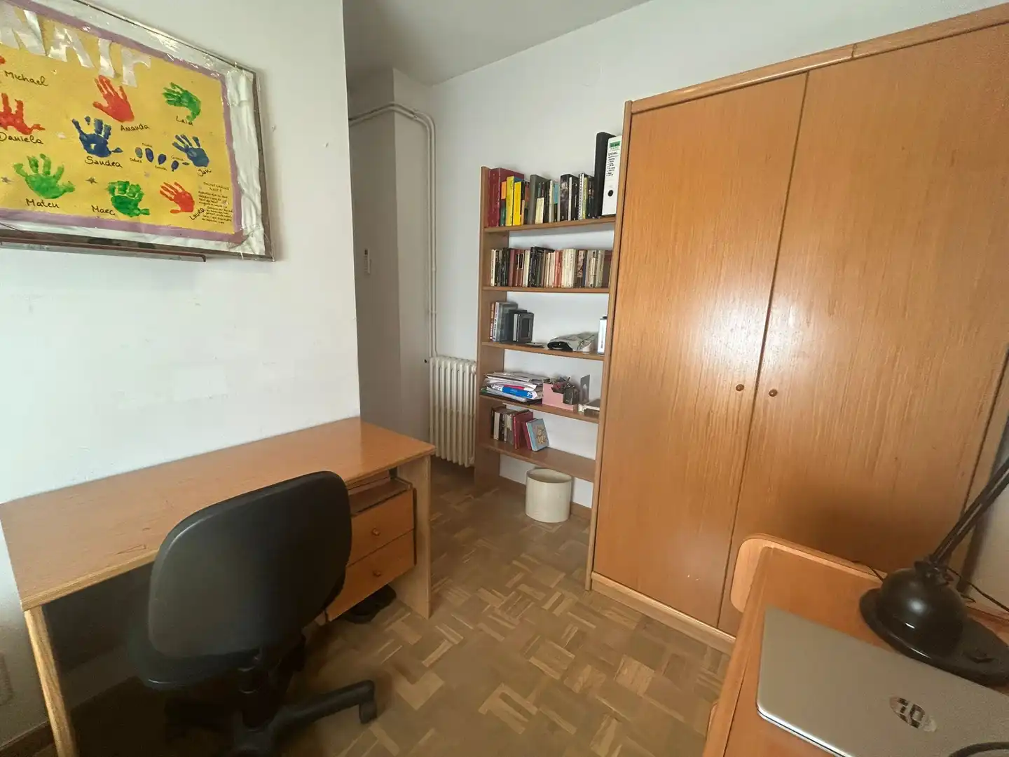 Schlafzimmer von Wohnung zum Verkauf in Barcelona mit Klimaanlage, Heizung und Möbliert