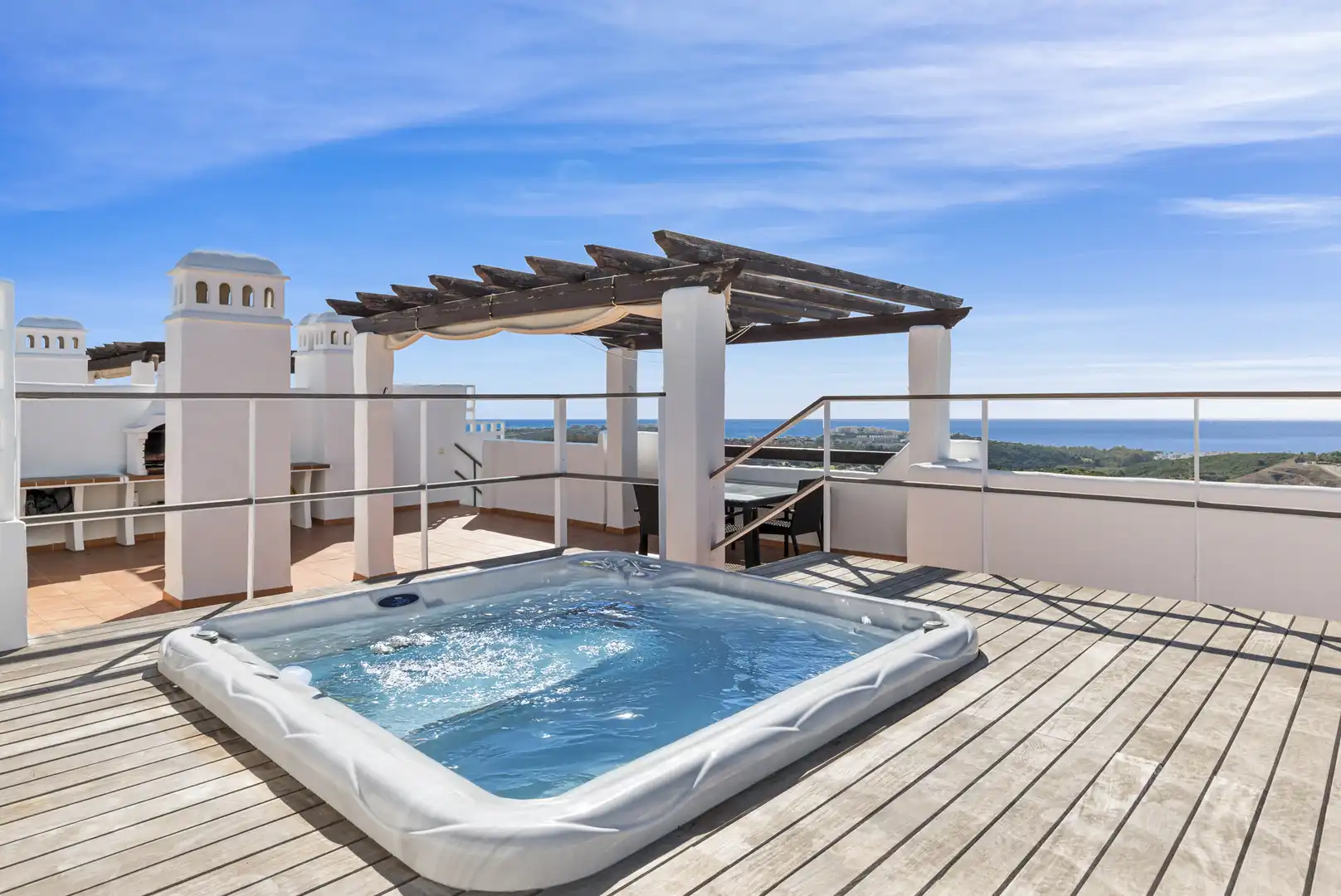 Penthouse mit Pool zum Verkauf in Doña Julia Golf, imagen 2