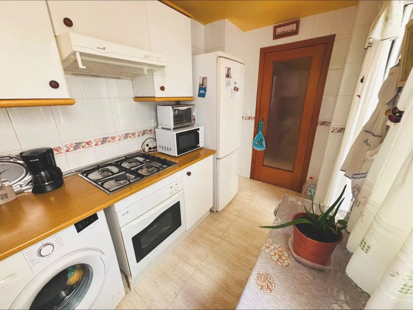 Kitchen of Flat for sale in Alicante / Alacant  with Air Conditioner and Furnished