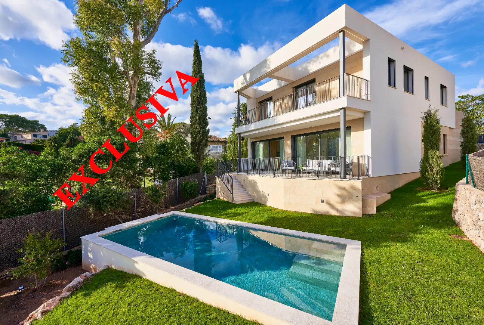 Jardín de Casa o chalet en venta en  Palma de Mallorca con Aire acondicionado, Calefacción y Jardín privado