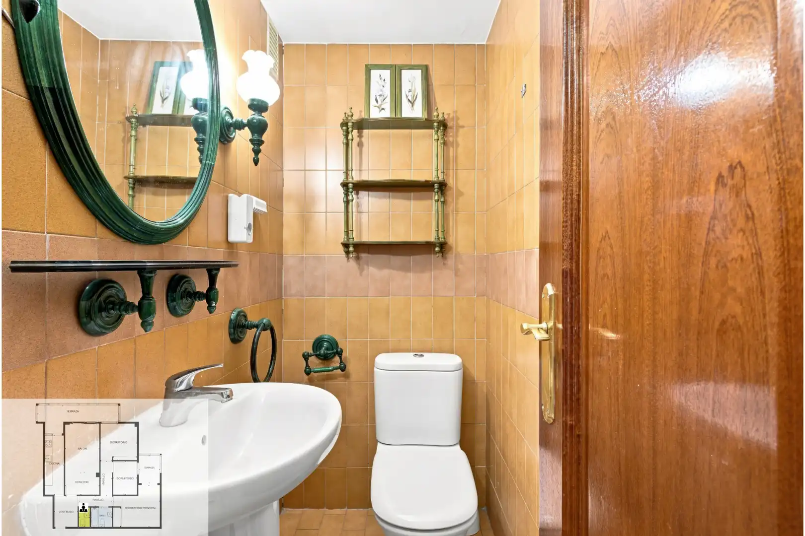 Baño de Piso en venta en Madrid con Aire acondicionado, Calefacción y Terraza