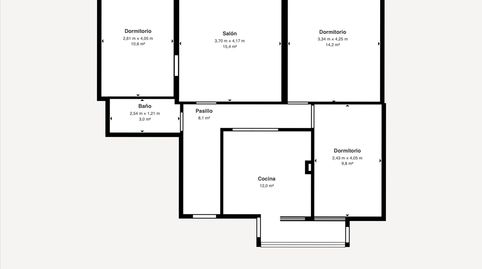 Photo 3 of Flat for sale in Calle Canterac, 55, Delicias, Valladolid Capital