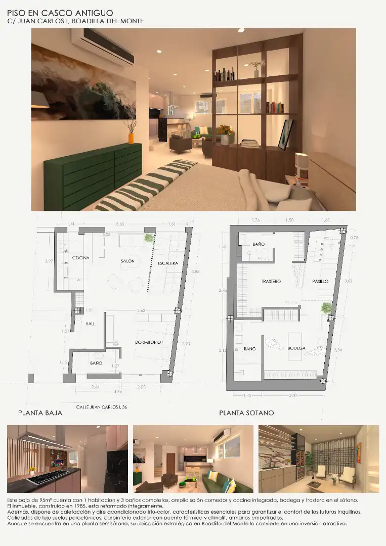 Duplexes for sale in Boadilla del Monte  with Air Conditioner and Heating