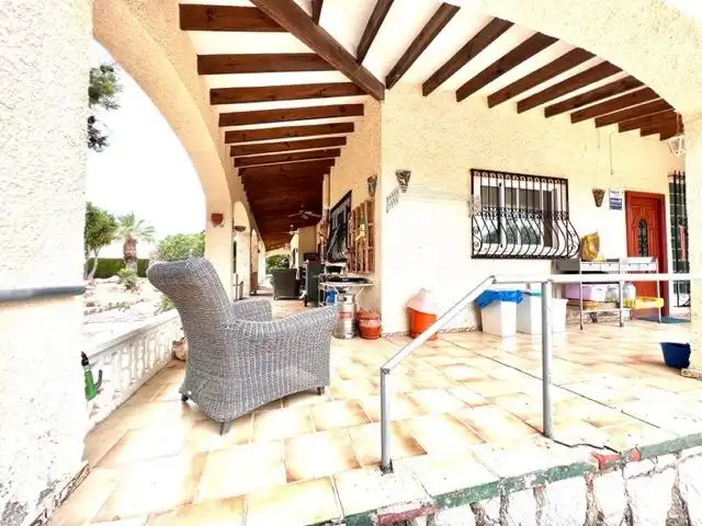 Terraza de Casa o chalet en venta en Alicante / Alacant con Calefacción, Jardín privado y Trastero