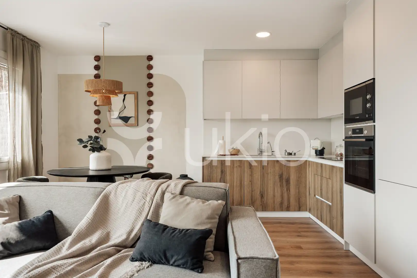 Sala d'estar de Apartament de lloguer en Barcelona amb Aire condicionat, Calefacció i Terrassa