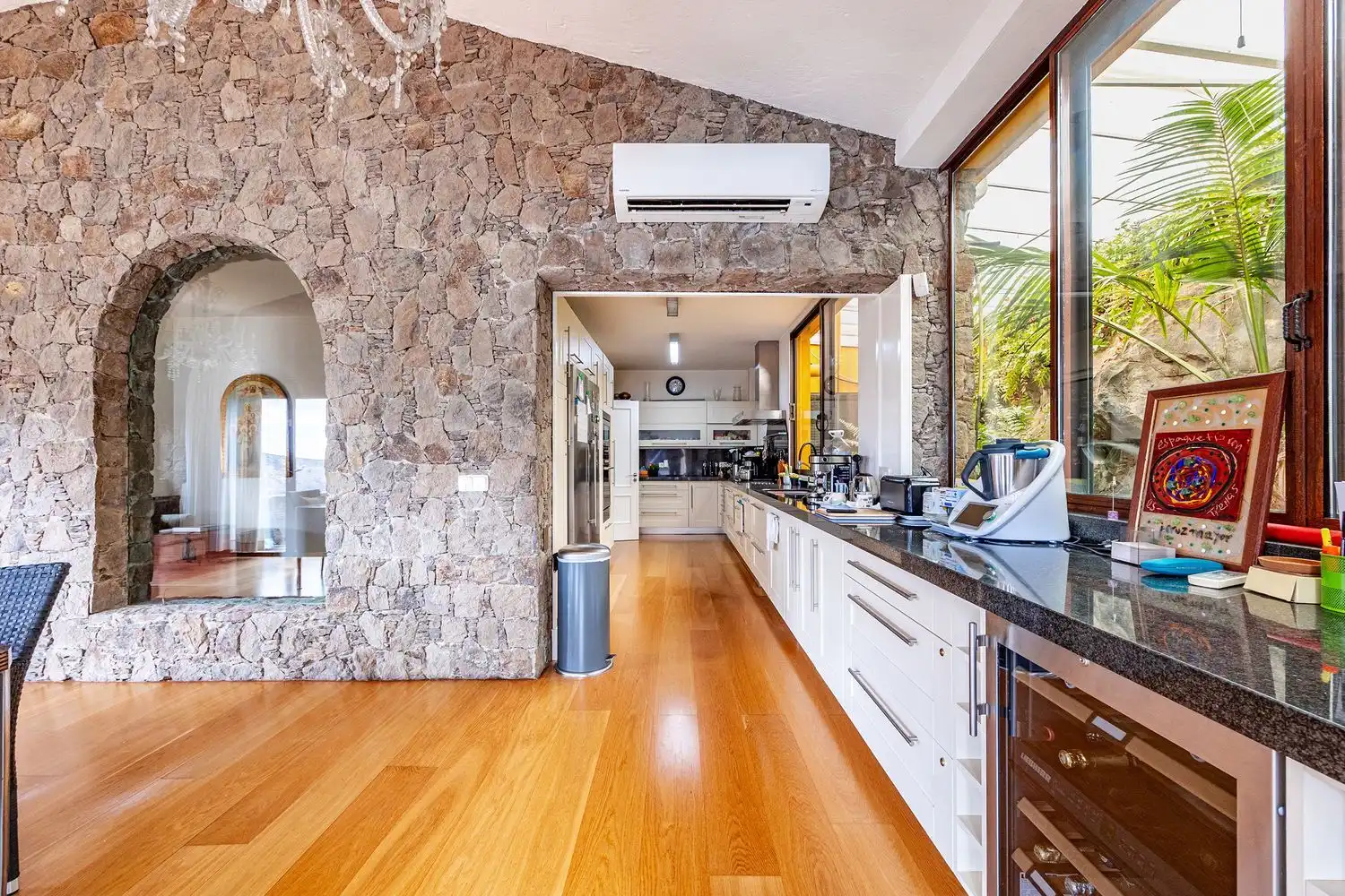 Cocina de Casa o chalet en venta en Telde con Jardín privado, Terraza y Piscina