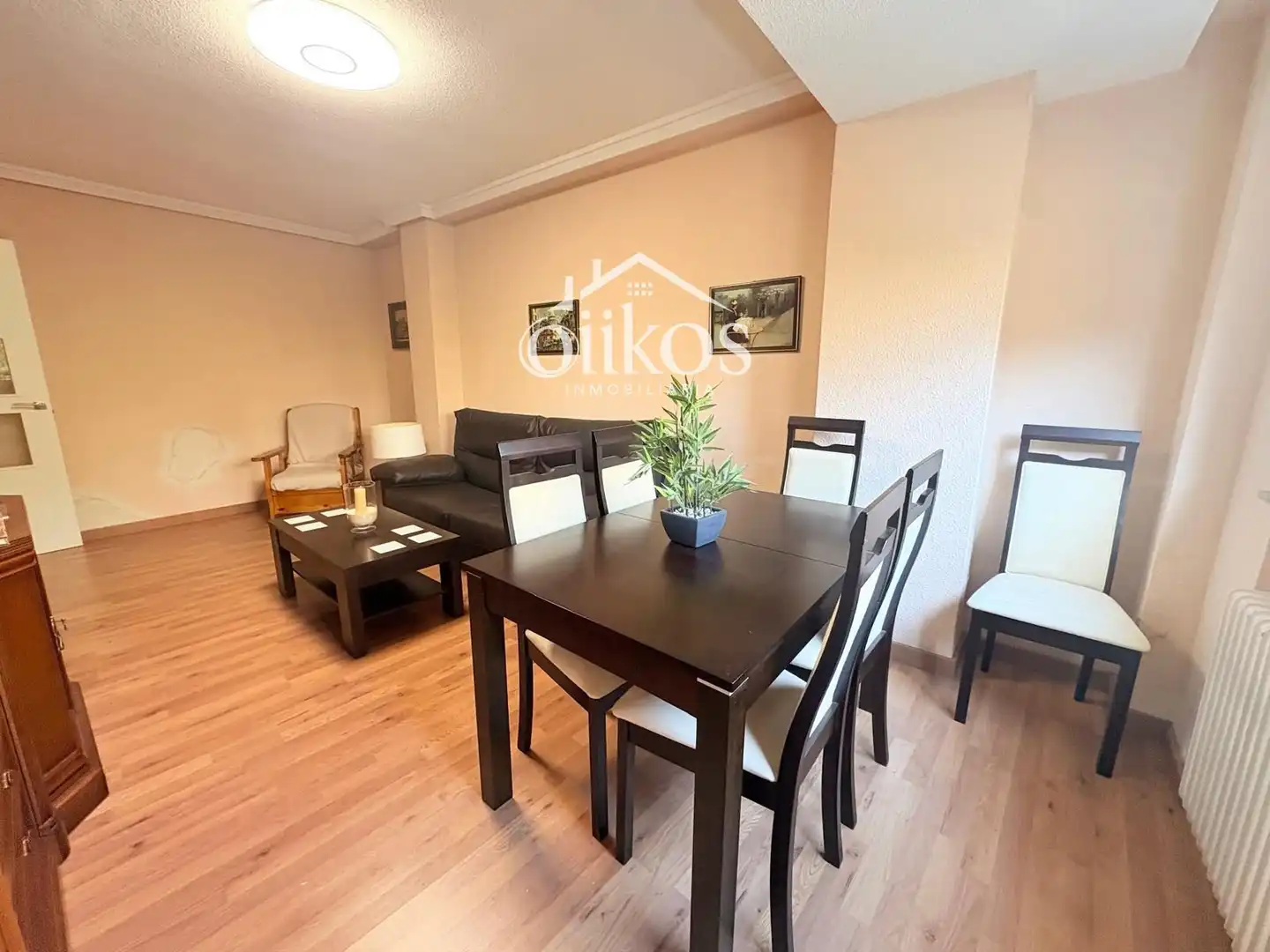 Wohnzimmer von Wohnung zum Verkauf in Salamanca mit Heizung, Parkett und Balkon