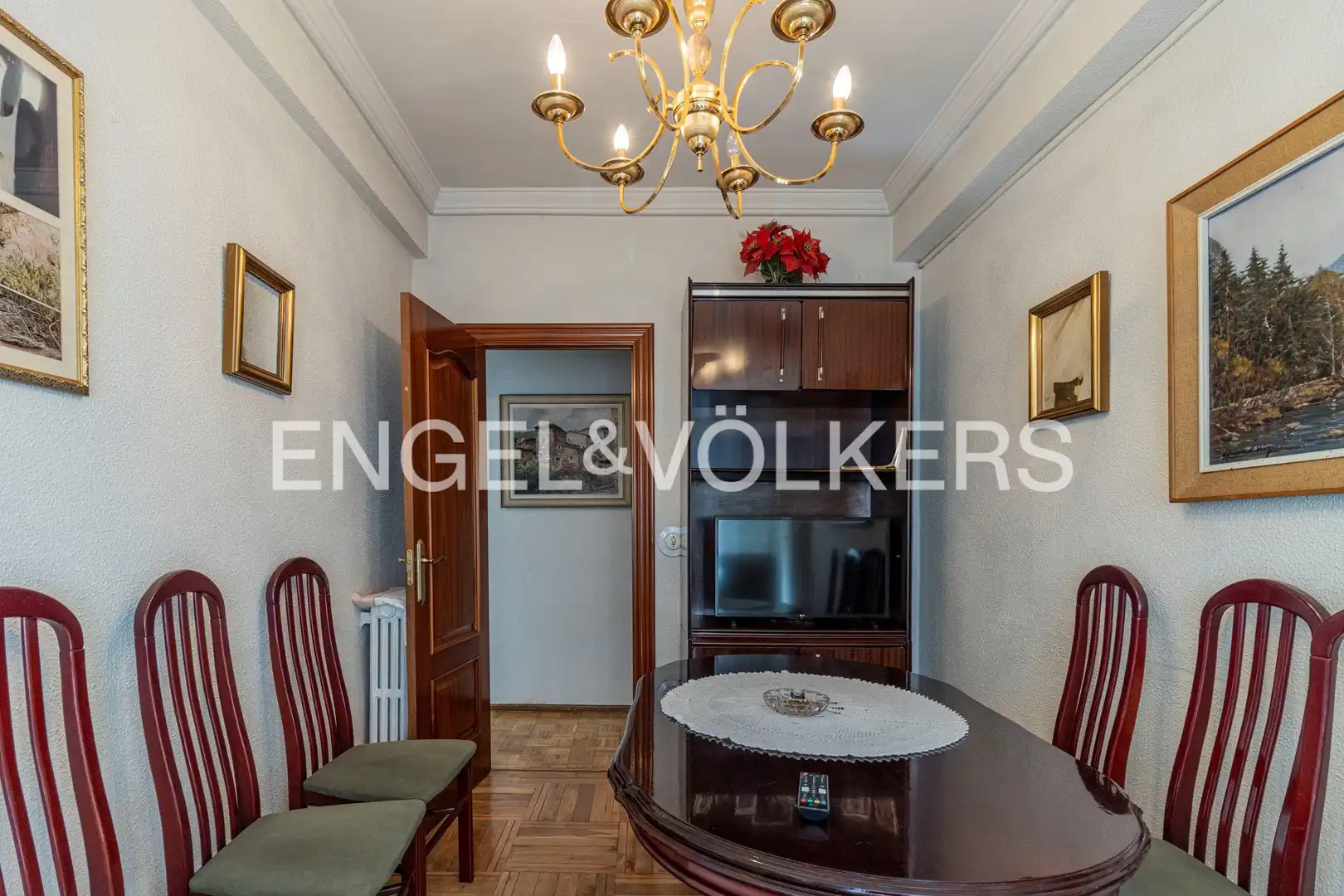 Dining room of Flat for sale in Madrid  with Air Conditioner and Heating