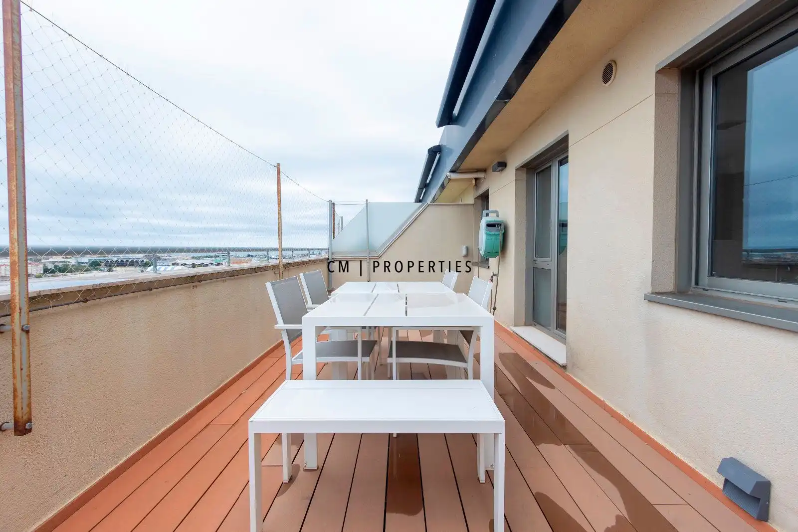 Terrace of Duplexes for sale in Valencia  with Air Conditioner, Heating and Parquet flooring