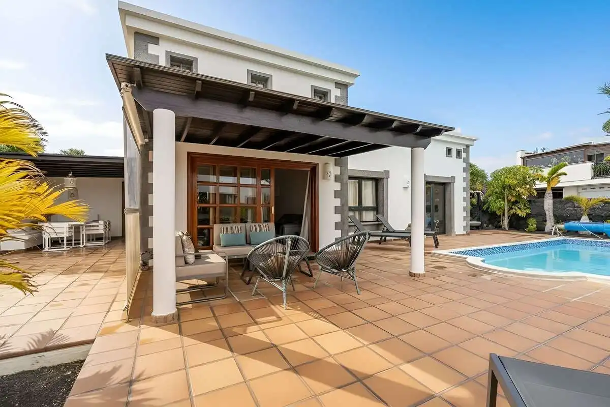 Terraza de Casa o chalet en venta en Yaiza con Piscina