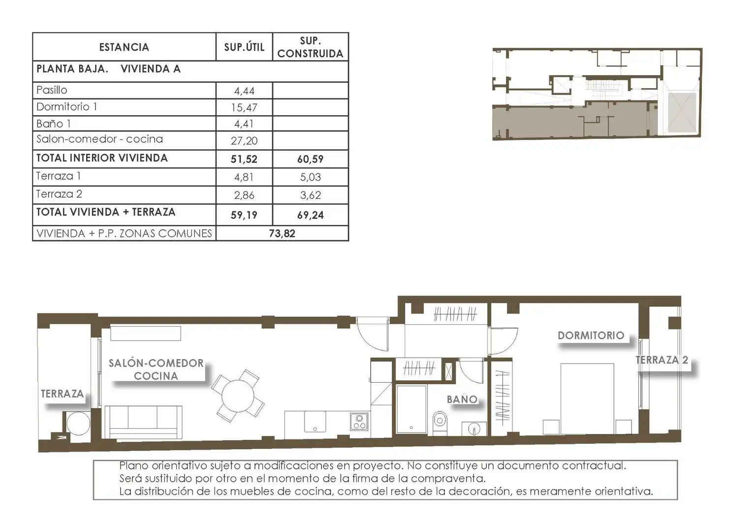 Planta baja en venta en Torrevieja con Terraza y Piscina comunitaria