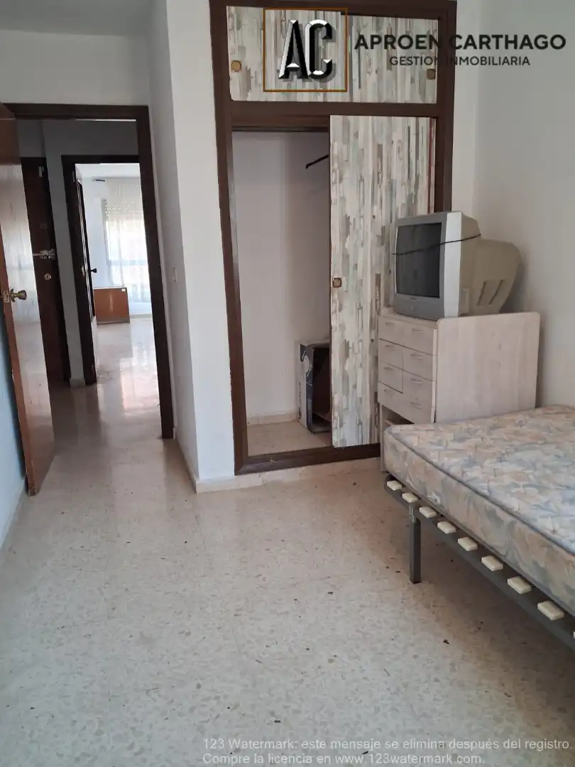 Living room of Flat for sale in Los Alcázares  with Terrace, Furnished and Balcony