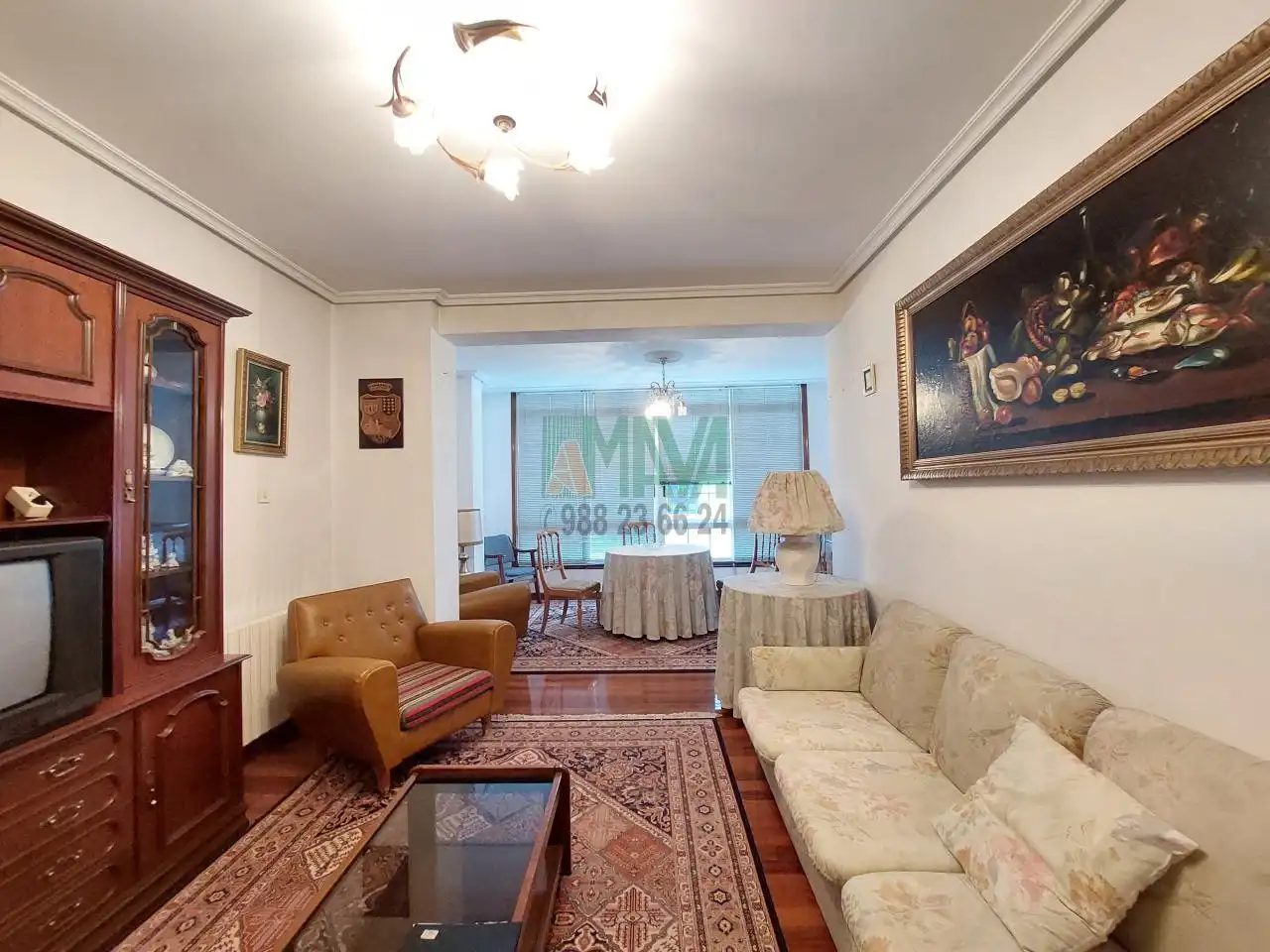Sala de estar de Casa o chalet en venta en Ribadavia con Calefacción, Jardín privado y Terraza