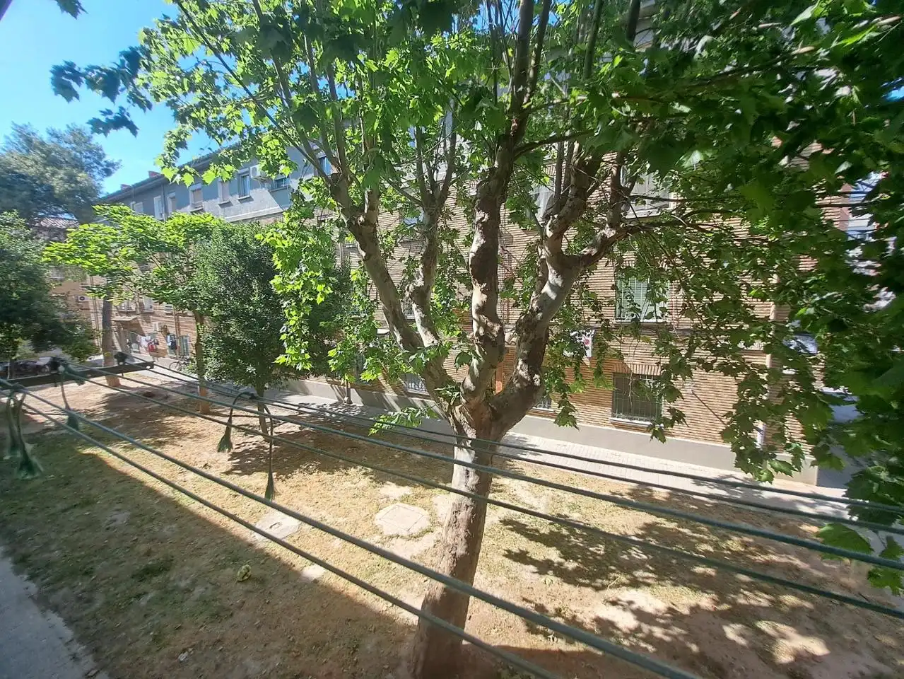 Exterior view of Flat for sale in Zaragoza  with Air Conditioner, Heating and Parquet flooring