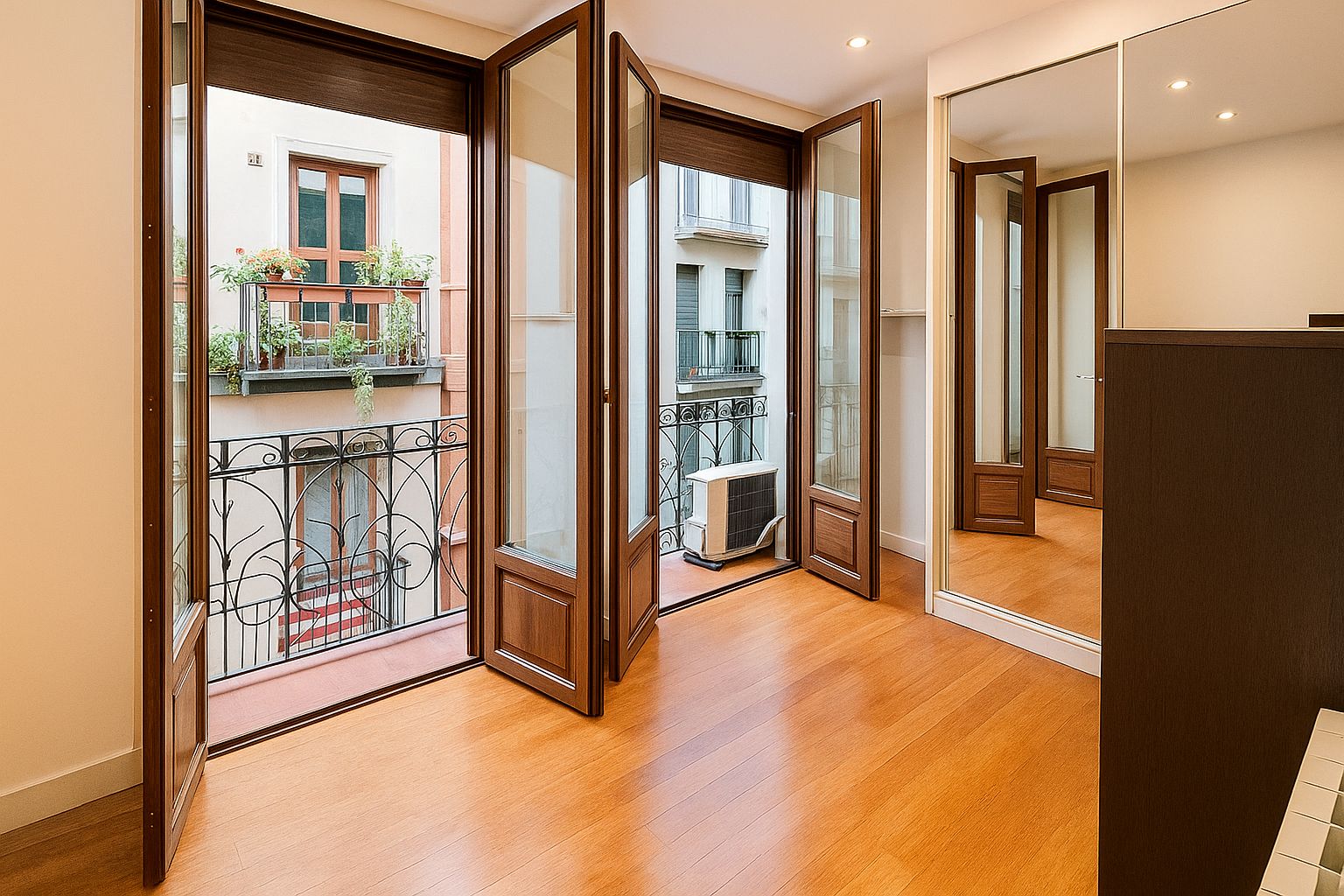 Bedroom of Flat for sale in Bilbao   with Heating, Furnished and Washing machine