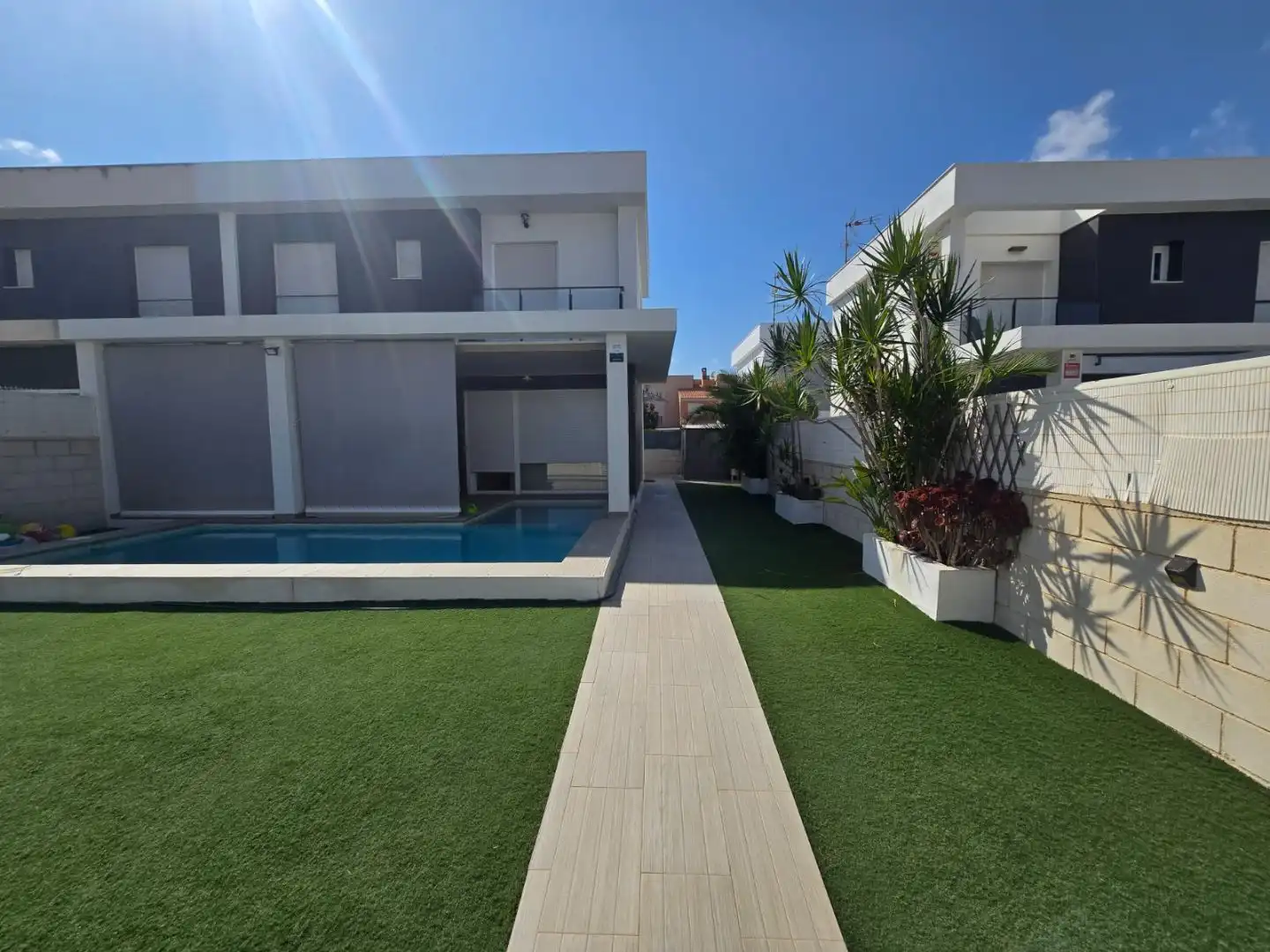 Piscina de Casa o chalet en venta en Santa Pola con Aire acondicionado, Terraza y Piscina