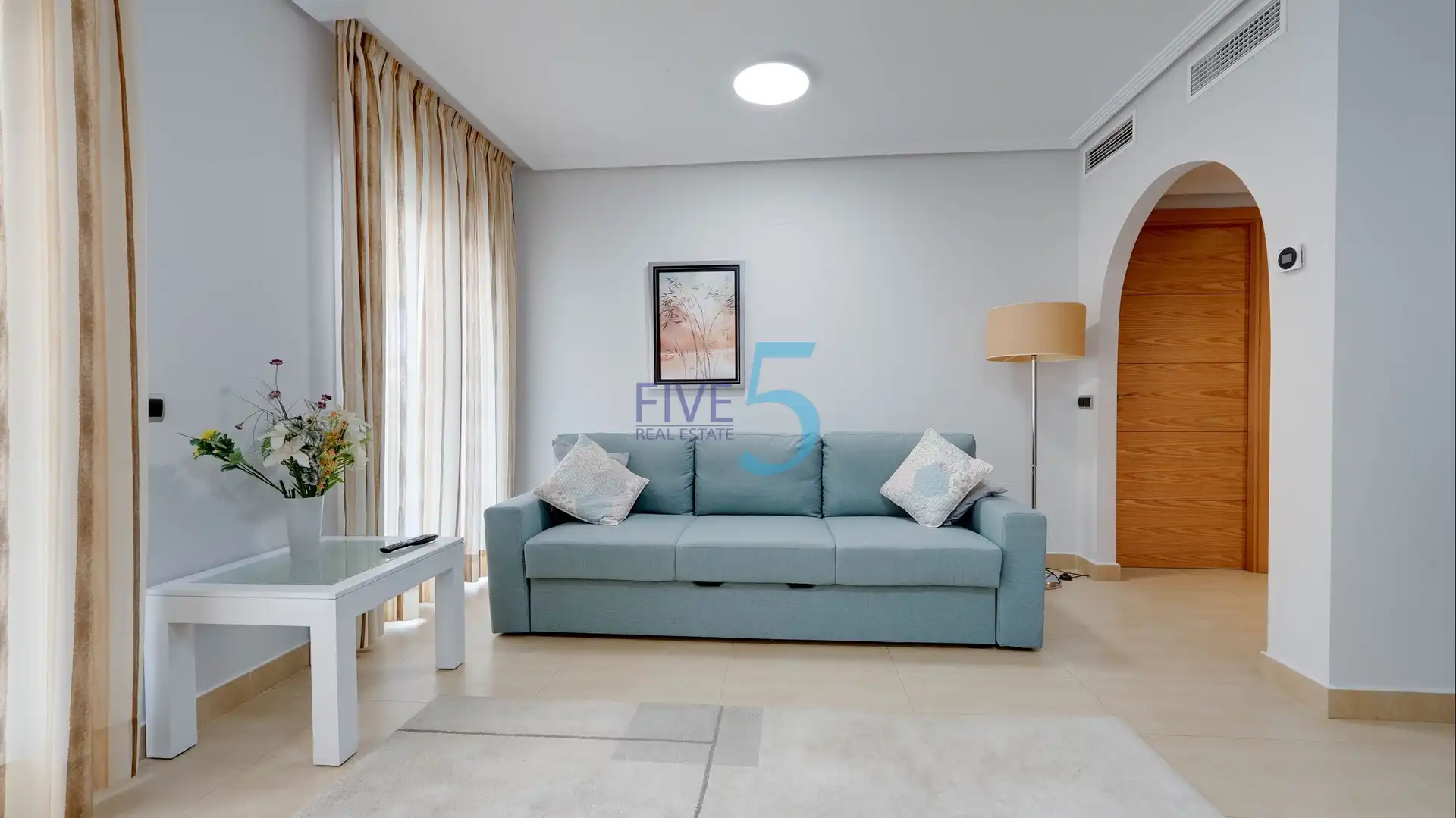 Living room of Flat for sale in Los Alcázares  with Air Conditioner, Heating and Terrace