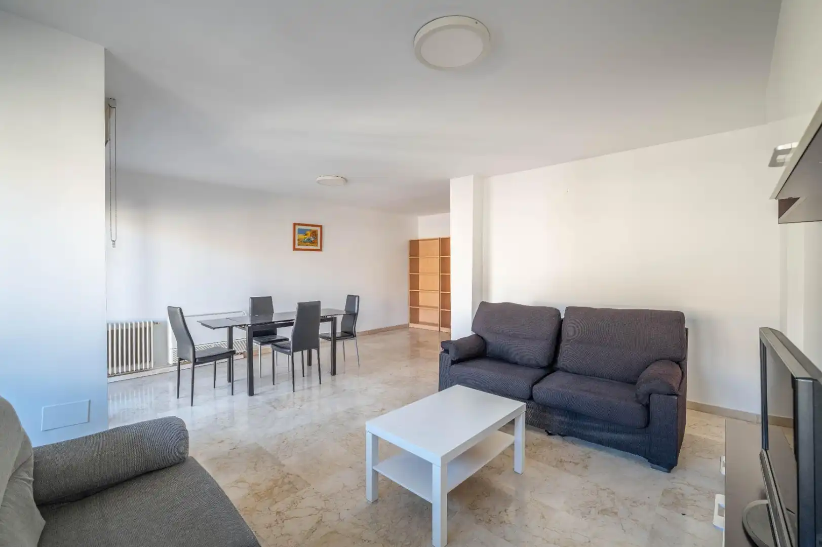 Sala d'estar de Pis en venda en Granada amb Aire condicionat, Calefacció i Moblat