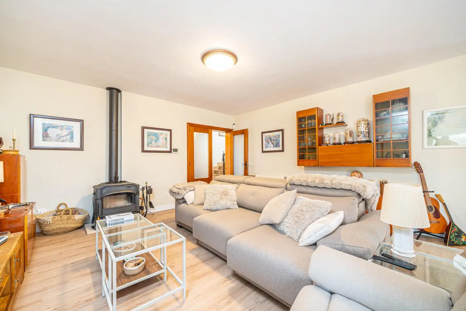 Sala d'estar de Casa o xalet en venda en Llucmajor amb Aire condicionat, Calefacció i Jardí privat