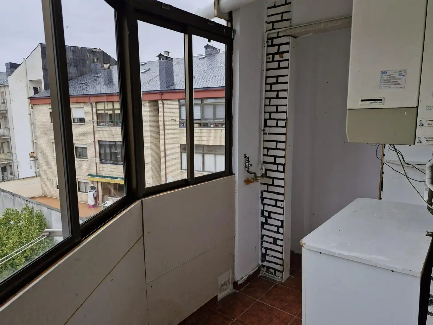 Terrasse von Wohnung zum Verkauf in Bembibre mit Heizung und Abstellraum