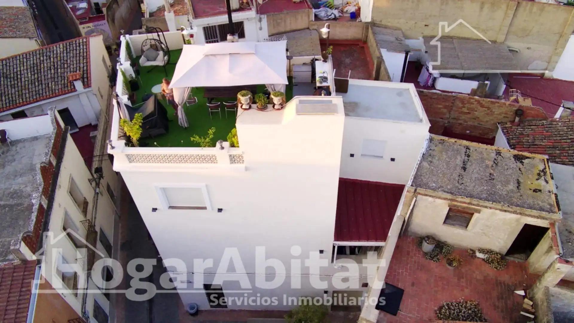 Vista exterior de Casa o chalet en venta en Beniarjó con Aire acondicionado y Terraza