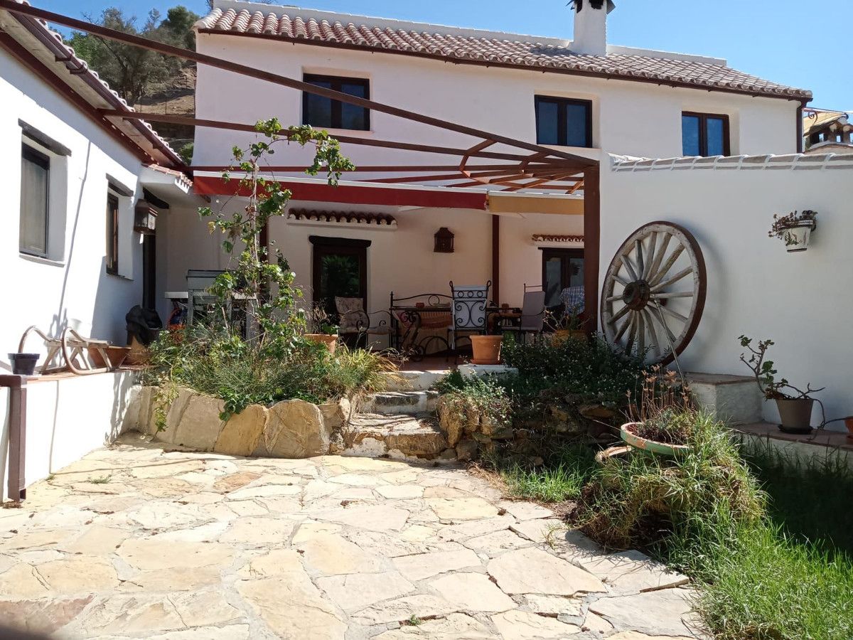 Garten von Country house zum verkauf in Casares mit Privatgarten, Terrasse und Schwimmbad