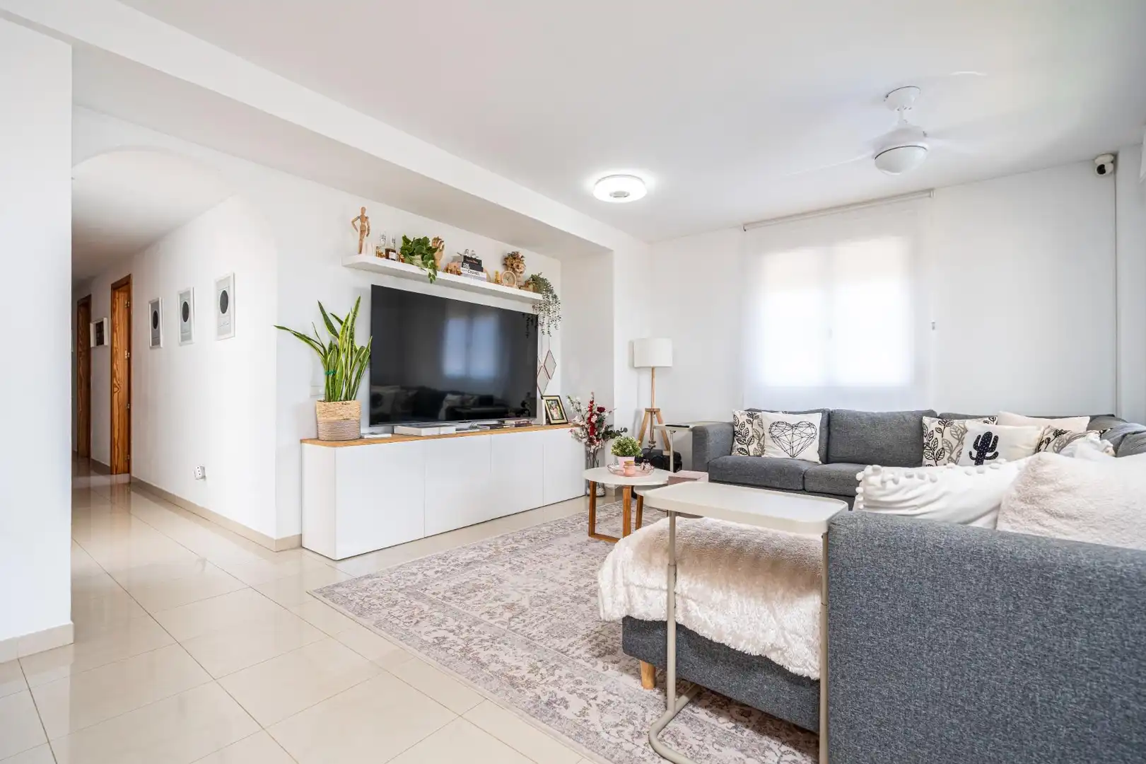 Sala de estar de Ático en venta en Marratxí con Aire acondicionado, Calefacción y Terraza