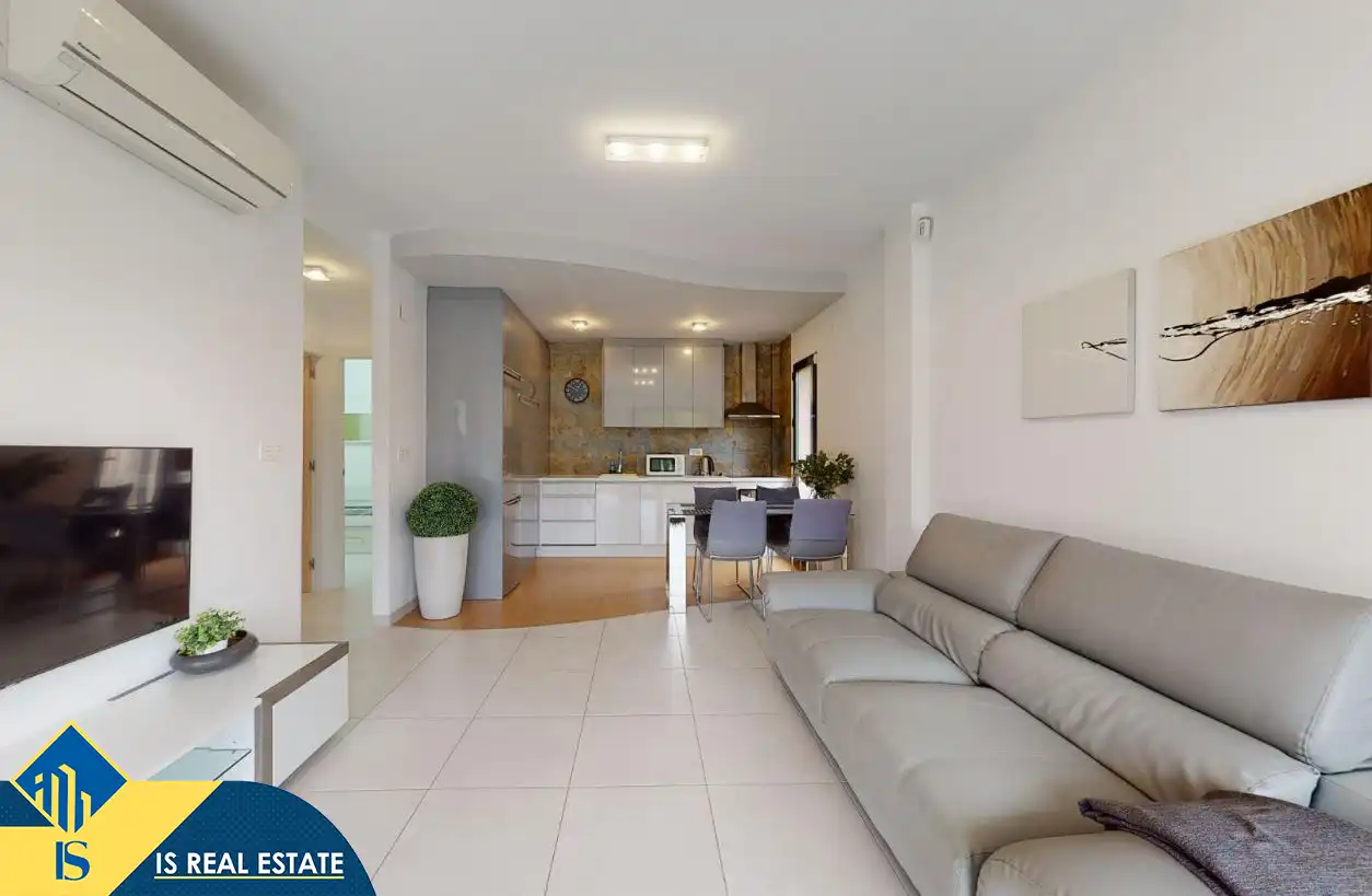 Sala d'estar de Casa o xalet de lloguer en Orihuela amb Aire condicionat, Calefacció i Jardí privat