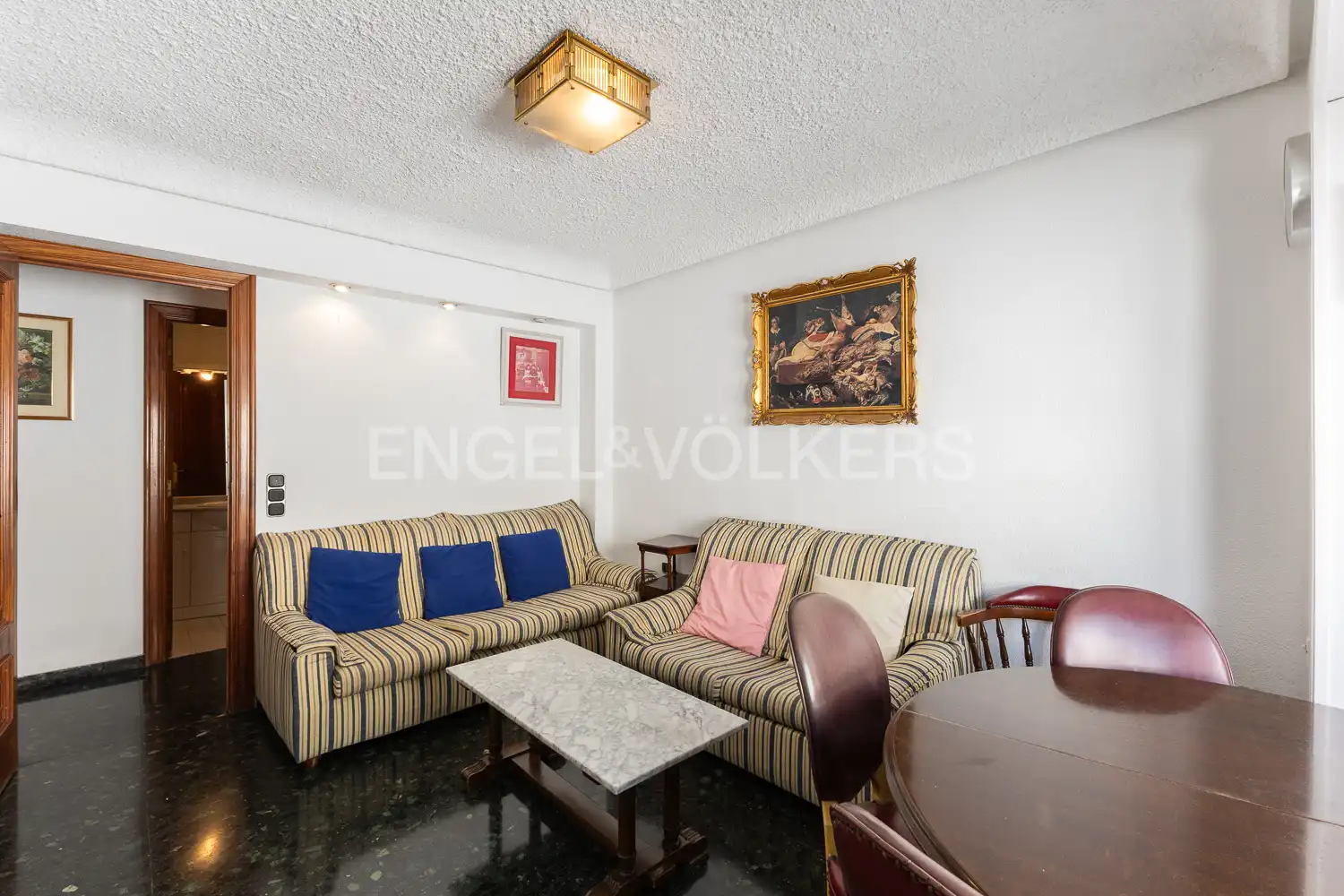 Wohnzimmer von Wohnung zum Verkauf in Valencia mit Klimaanlage und Heizung