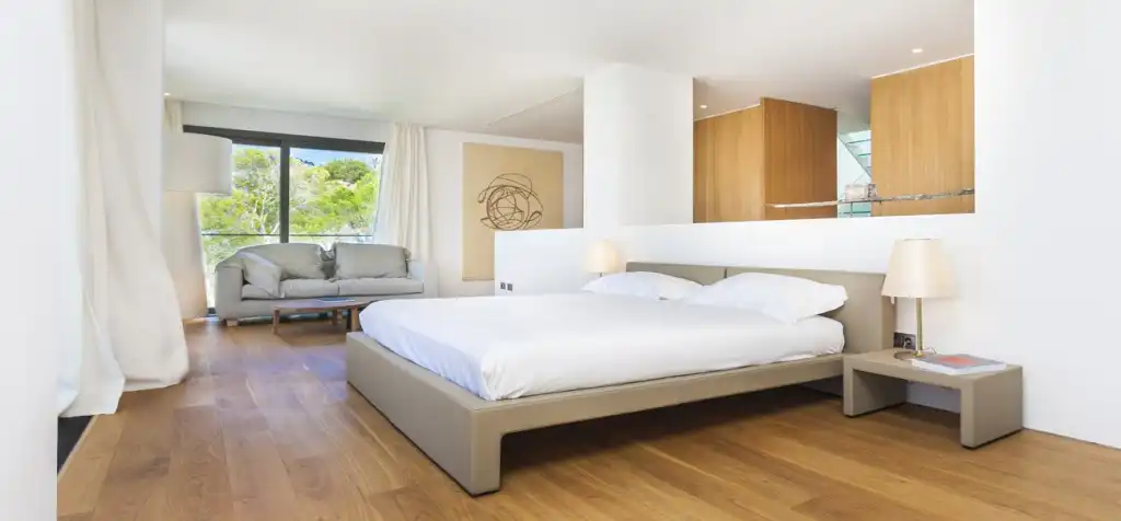 Bedroom of Houses for rent in Andratx  with Air Conditioner, Heating and Private garden